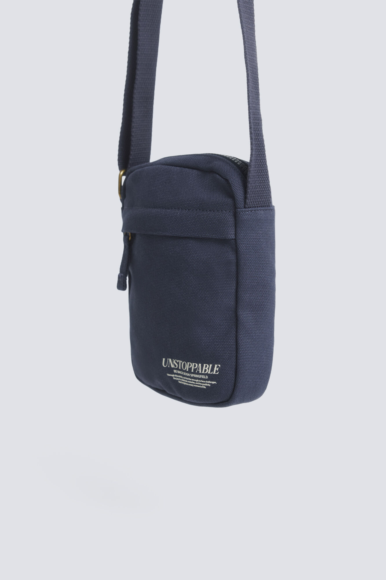 Springfield Bolsa mediana cruzada blanco