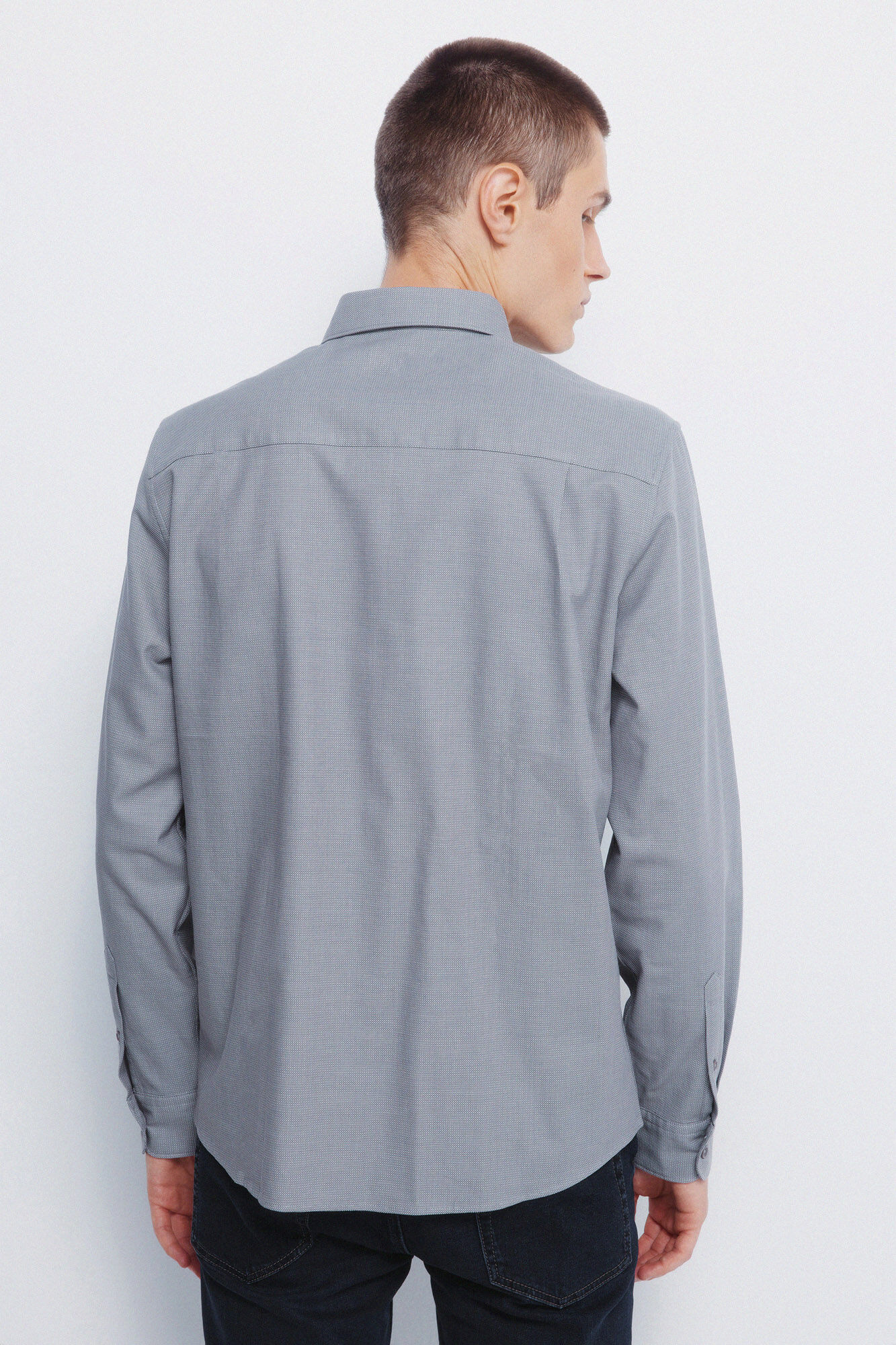 Springfield Playera de popel&iacute;n gris