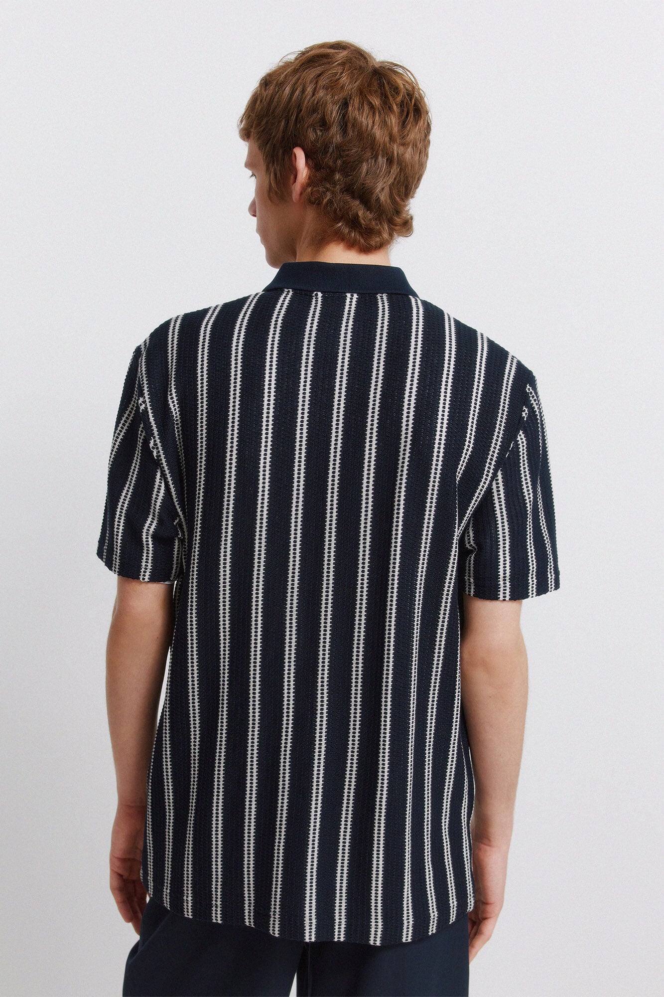 Springfield Polo de rayas regular fit azul