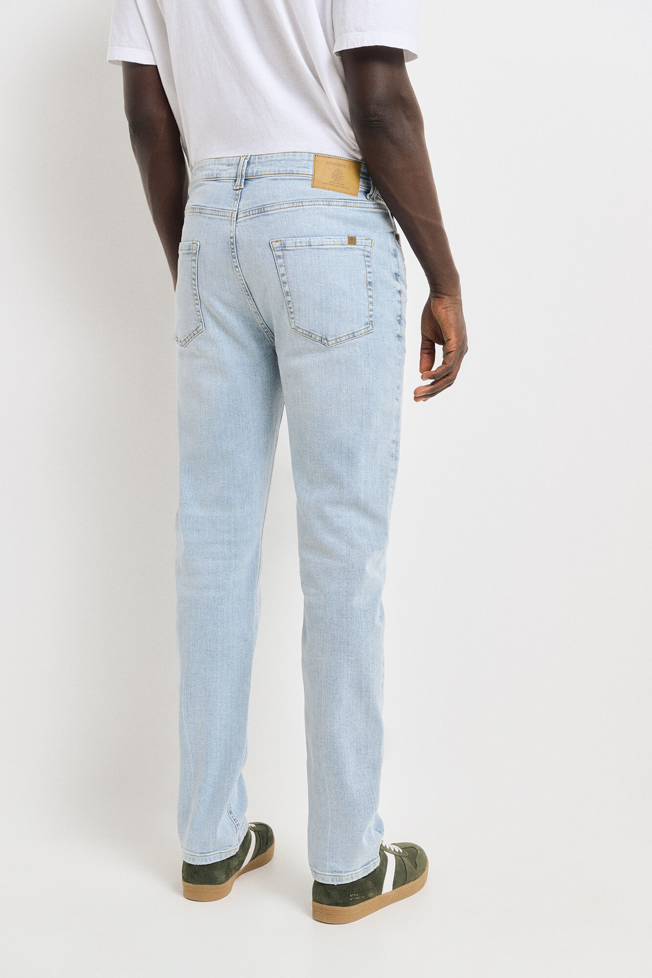 Springfield Vaquero slim fit azul indigo