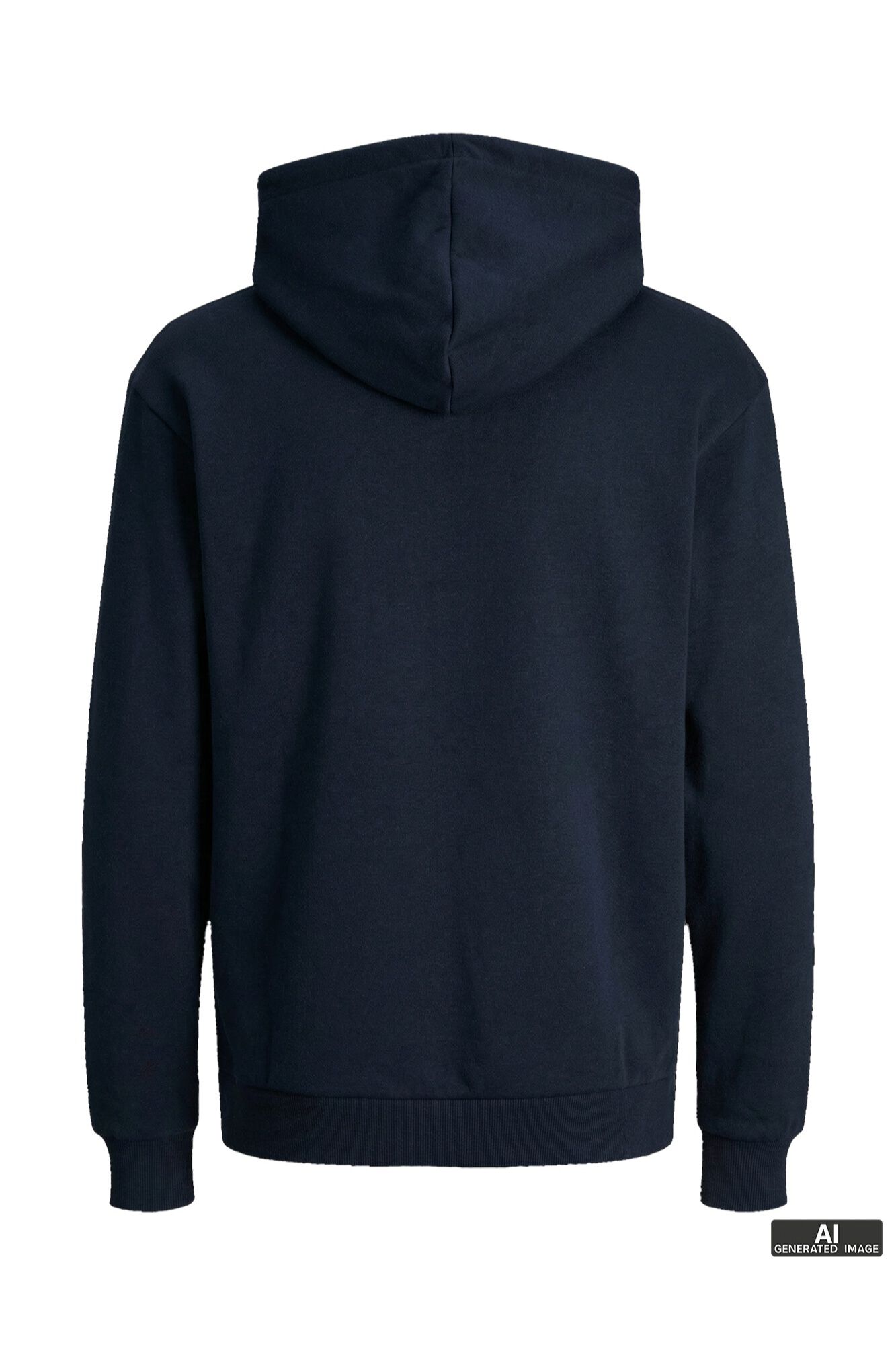 Jack & Jones Sudadera b&aacute;sica con capucha marino