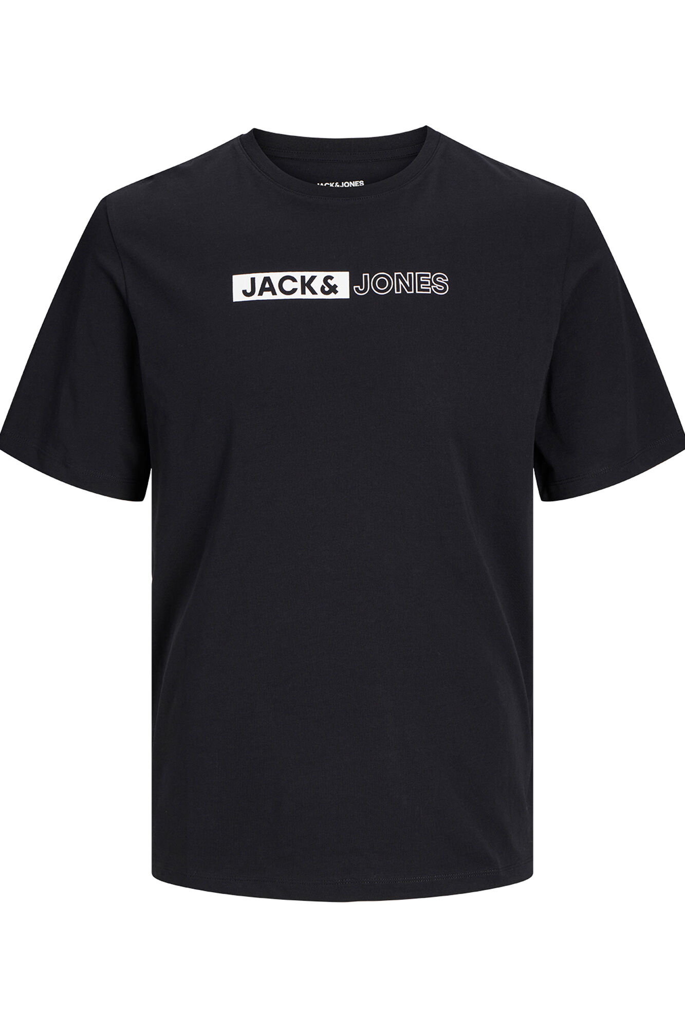 Jack & Jones Playera est&aacute;ndar fit gris