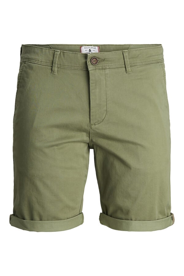 Jack & Jones Bermuda estilo chino regular fit verde