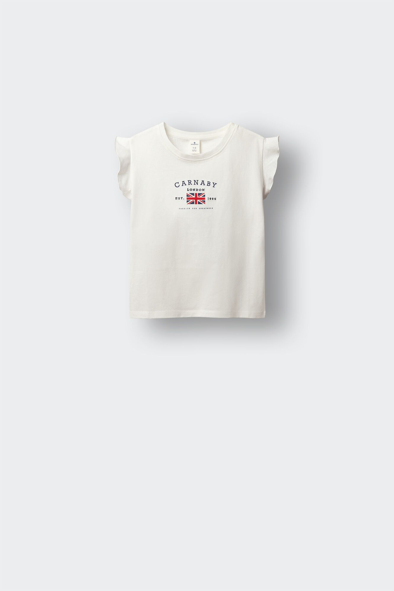 Springfield Kids Playera de manga corta bandera ni&ntilde;a