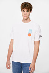 Springfield Playera Bugs Bunny Tune Squad marfil
