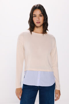 Springfield Playera combinada café