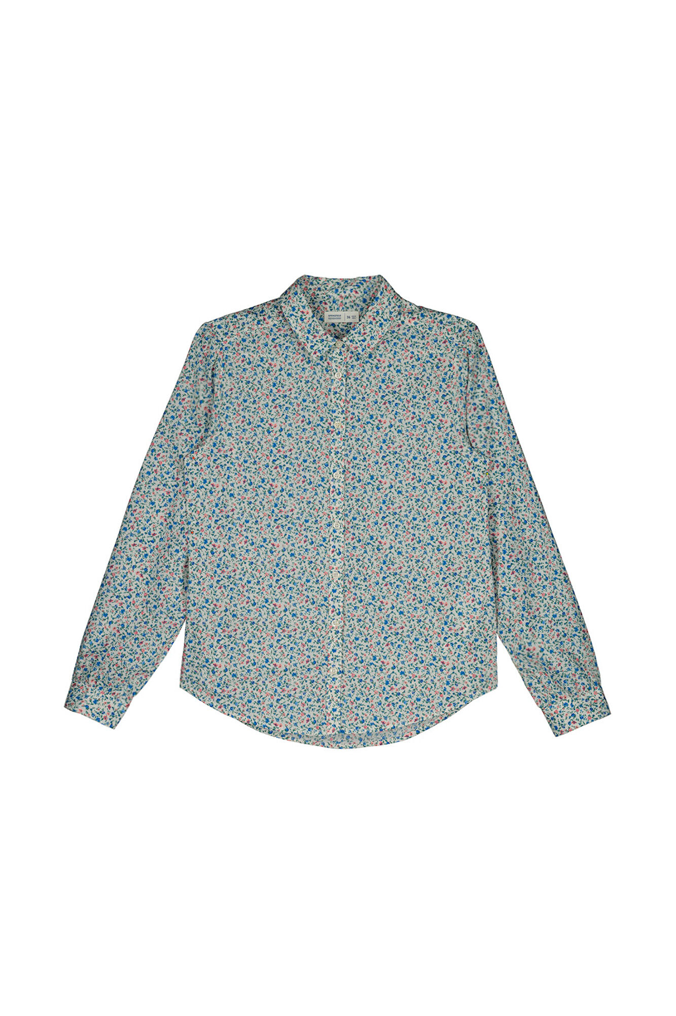 Springfield Blusa B&aacute;sica Algod&oacute;n beige