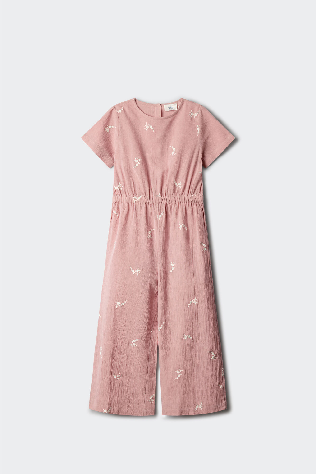 Springfield Kids Jumpsuit bordado para ni&ntilde;a morado/lila