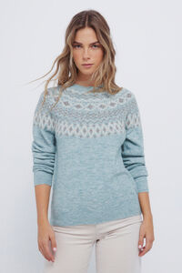 Springfield Jersey con borde de jacquard