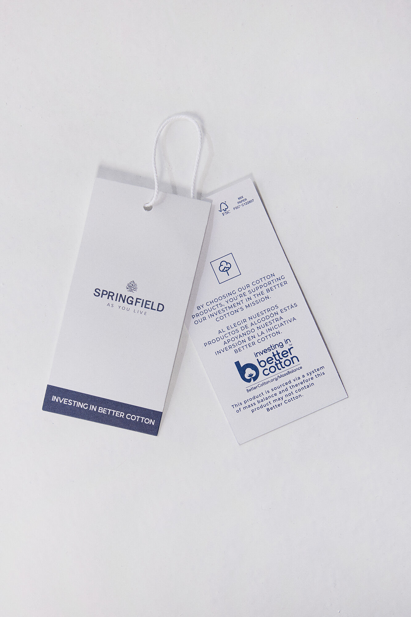 Springfield Playera gr&aacute;fica &eacute;tnica natural