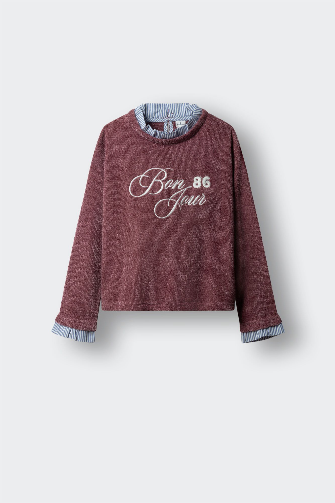 Springfield Kids Playera manga larga "Oui" ni&ntilde;a