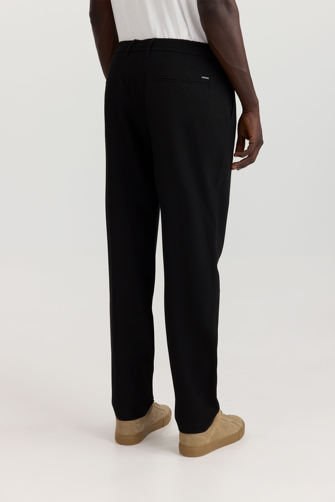 Springfield Pantal&oacute;n chino jogger negro