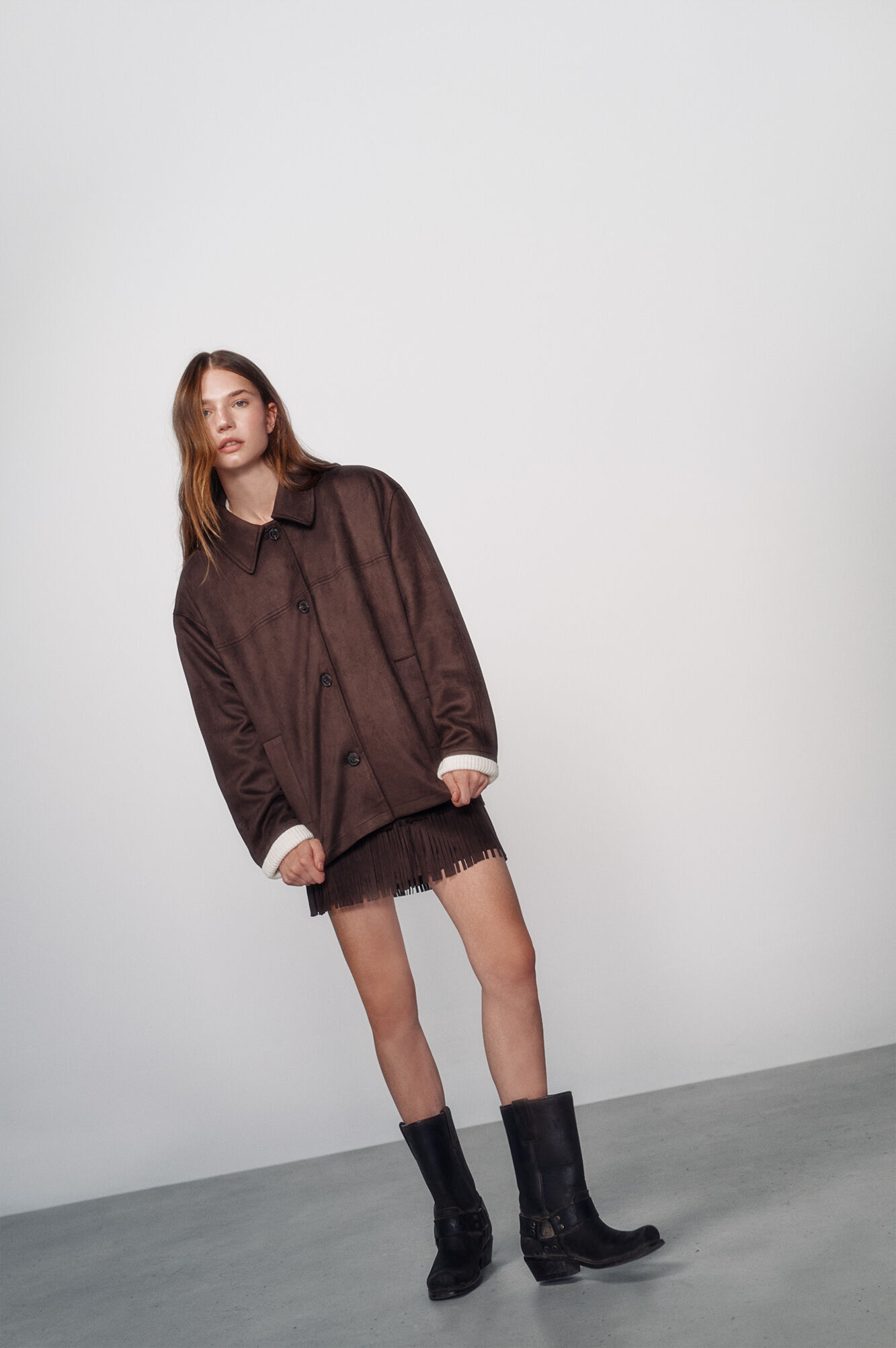 High Spirits Chamarra Tawny caf&eacute;