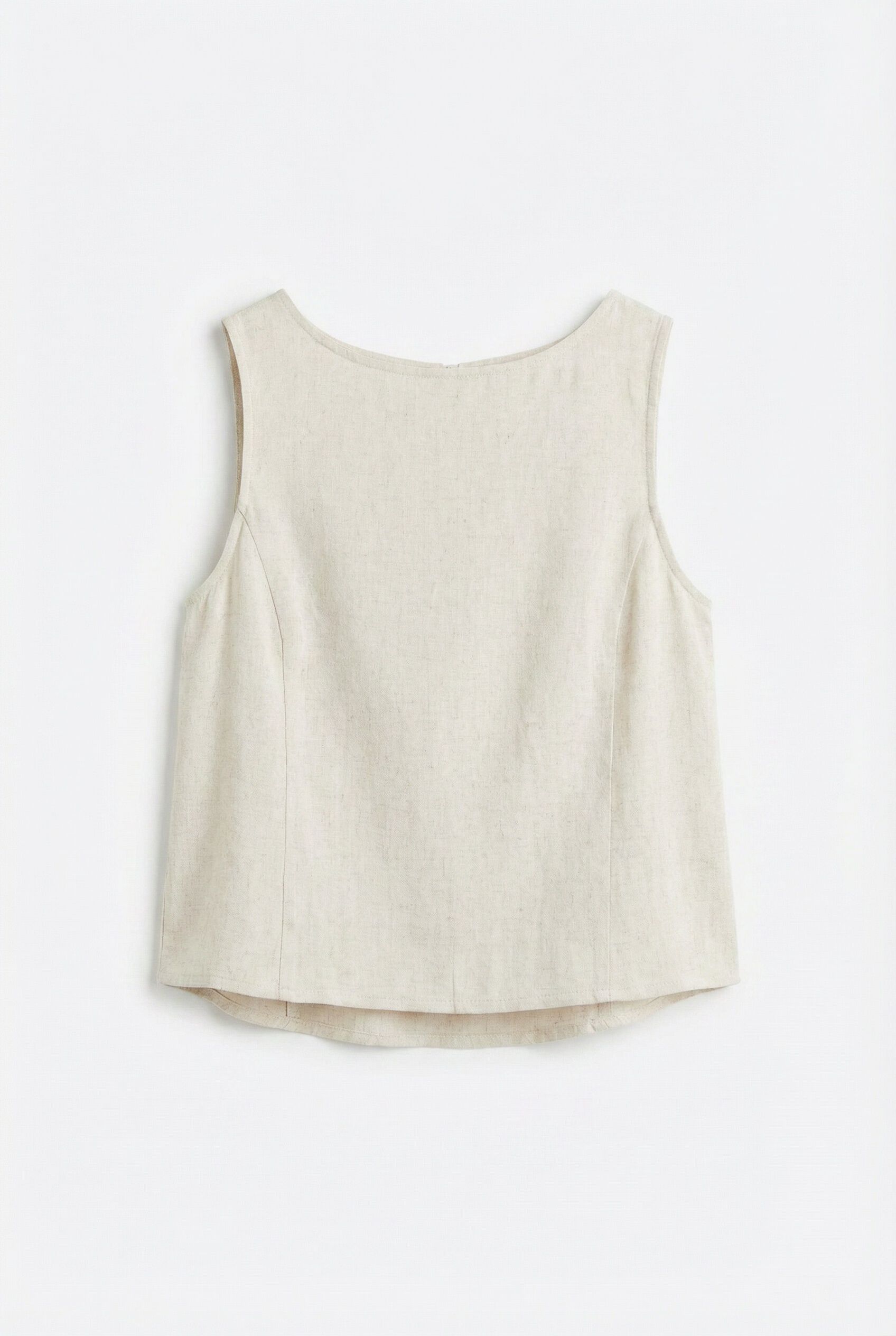 Springfield Blusa sin mangas caf&eacute;