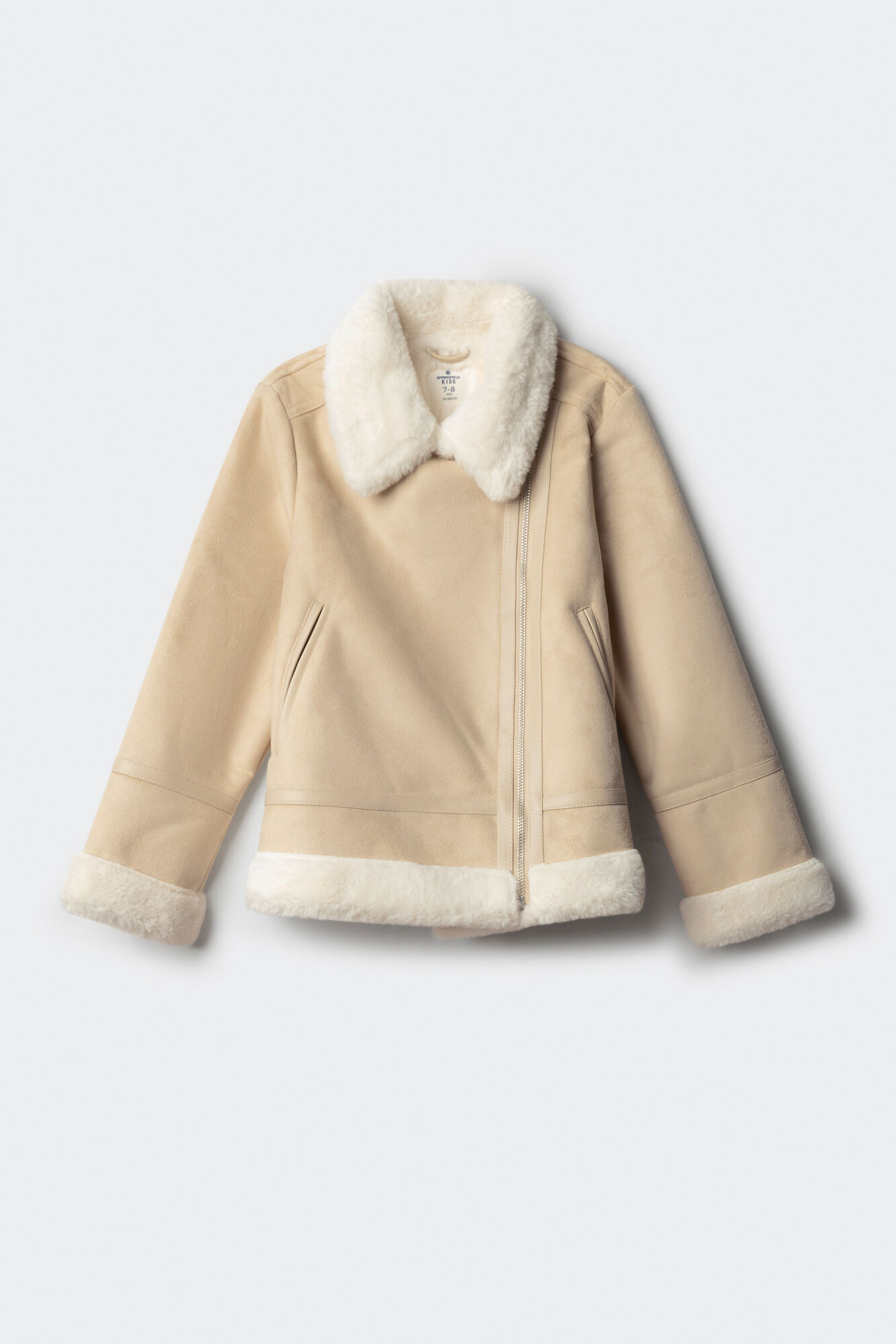 Springfield Kids Chamarra de ni&ntilde;a de doble cara