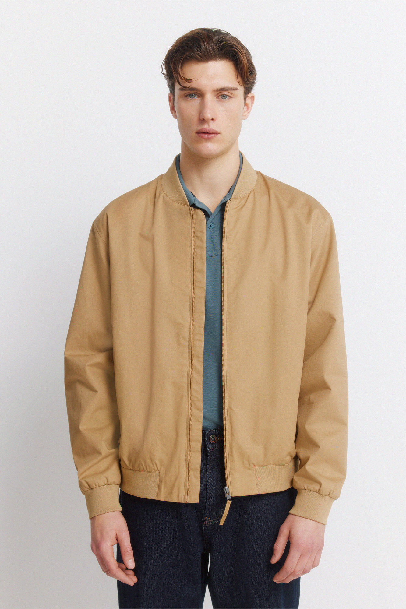 Springfield Bomber ligera beige