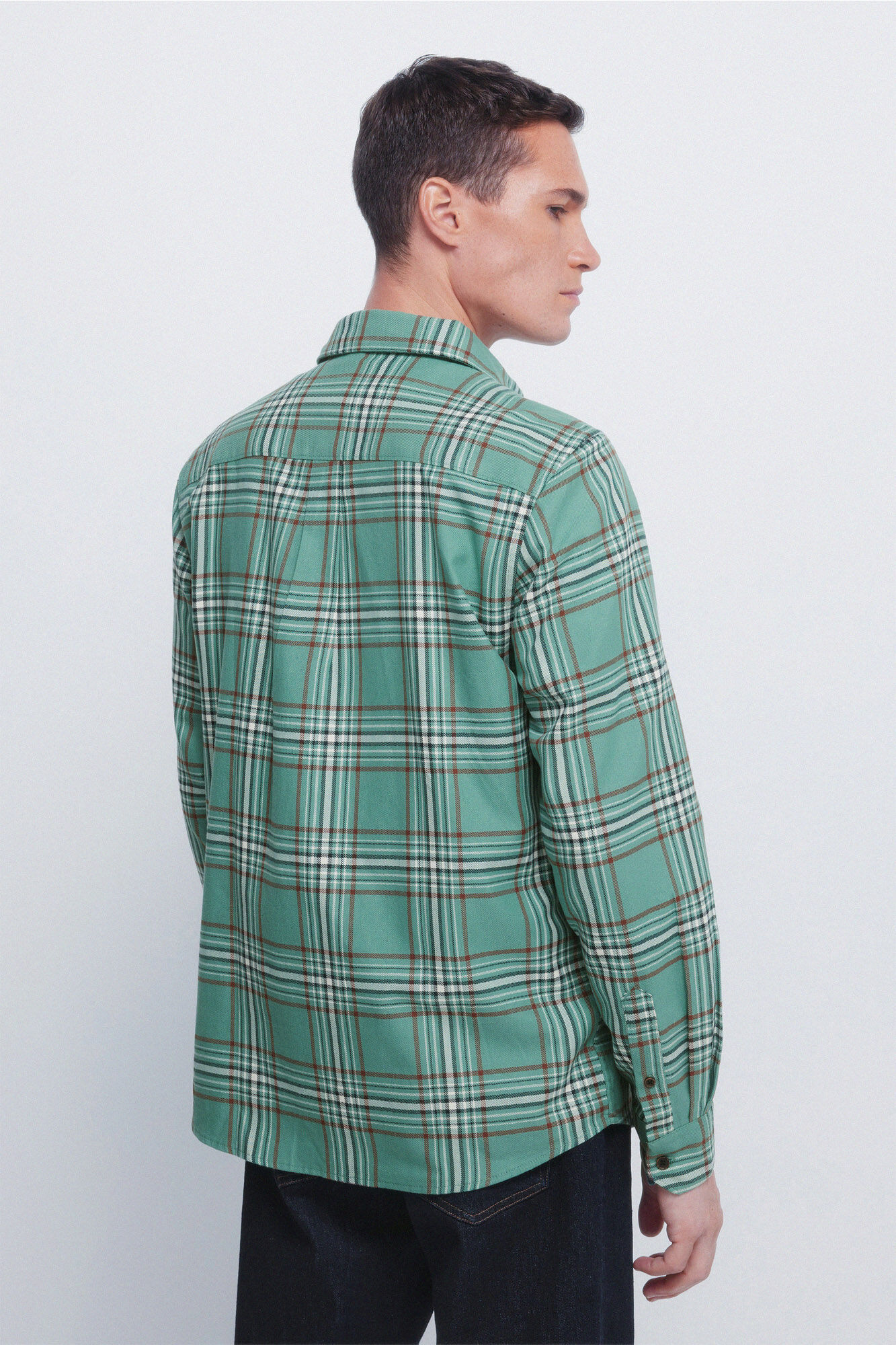 Springfield Camisa a camisa verde