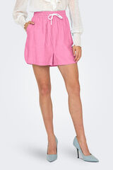 Only Shorts cintura ajustable morado/lila