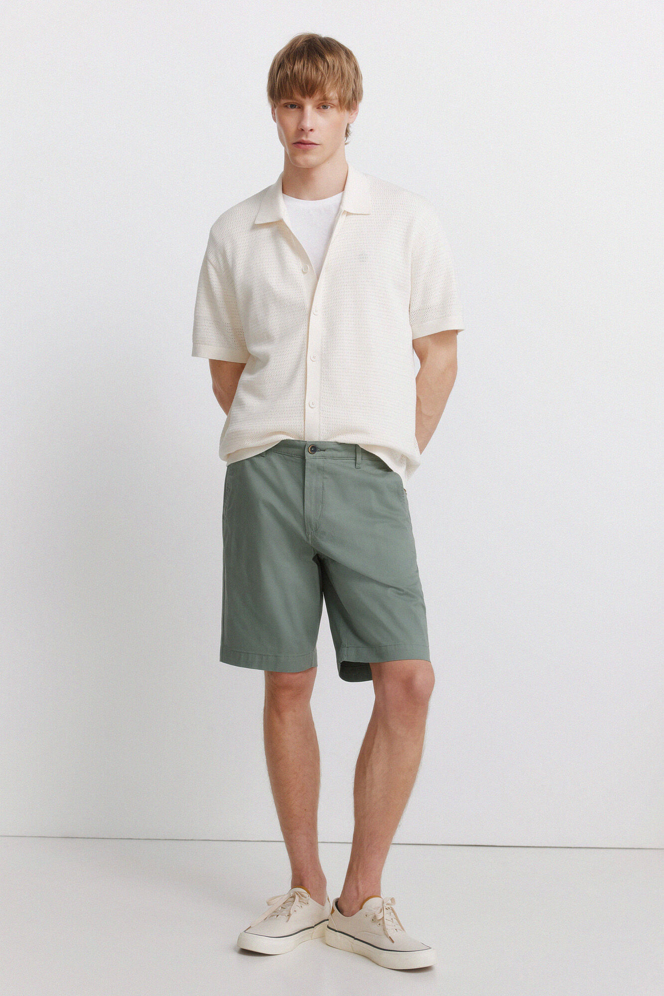 Springfield Bermudas color comfort fit