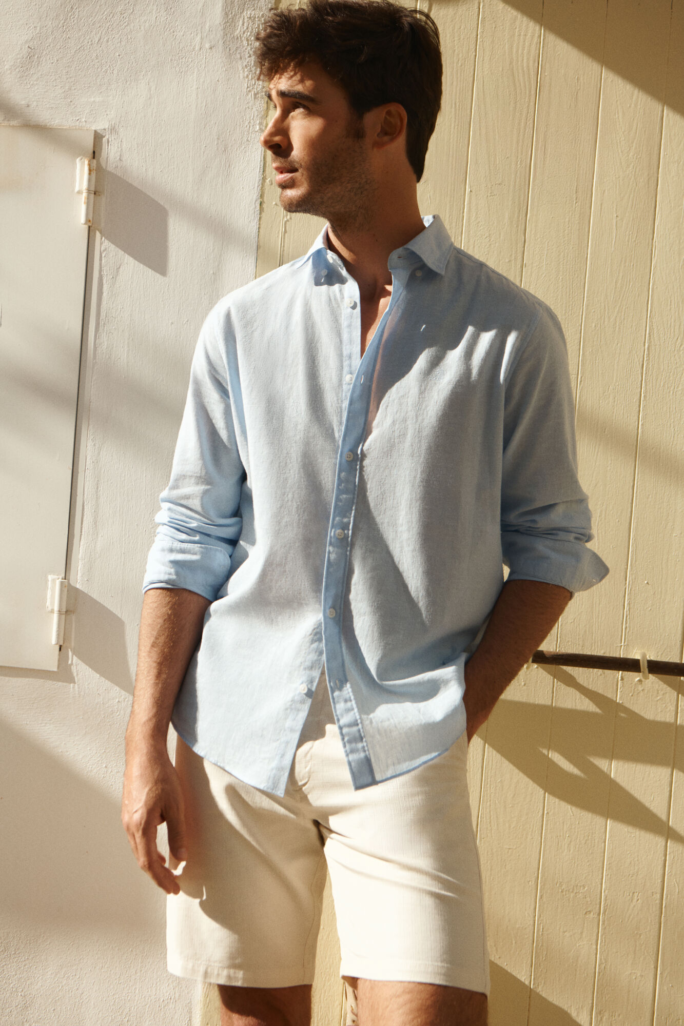 Springfield Camisa de lino