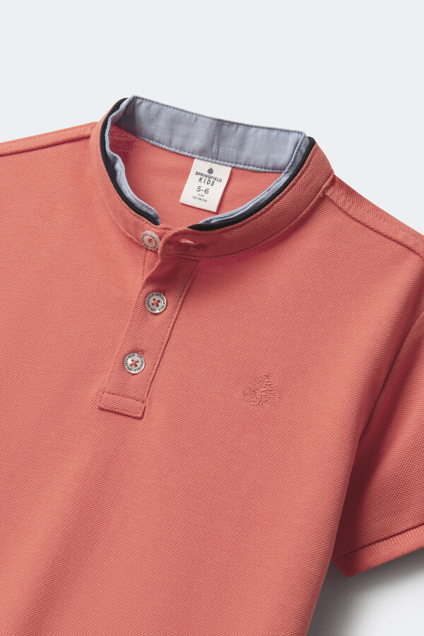 Springfield Kids Polo cuello mao niño coral