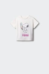 Springfield Playera Snoopy niña natural