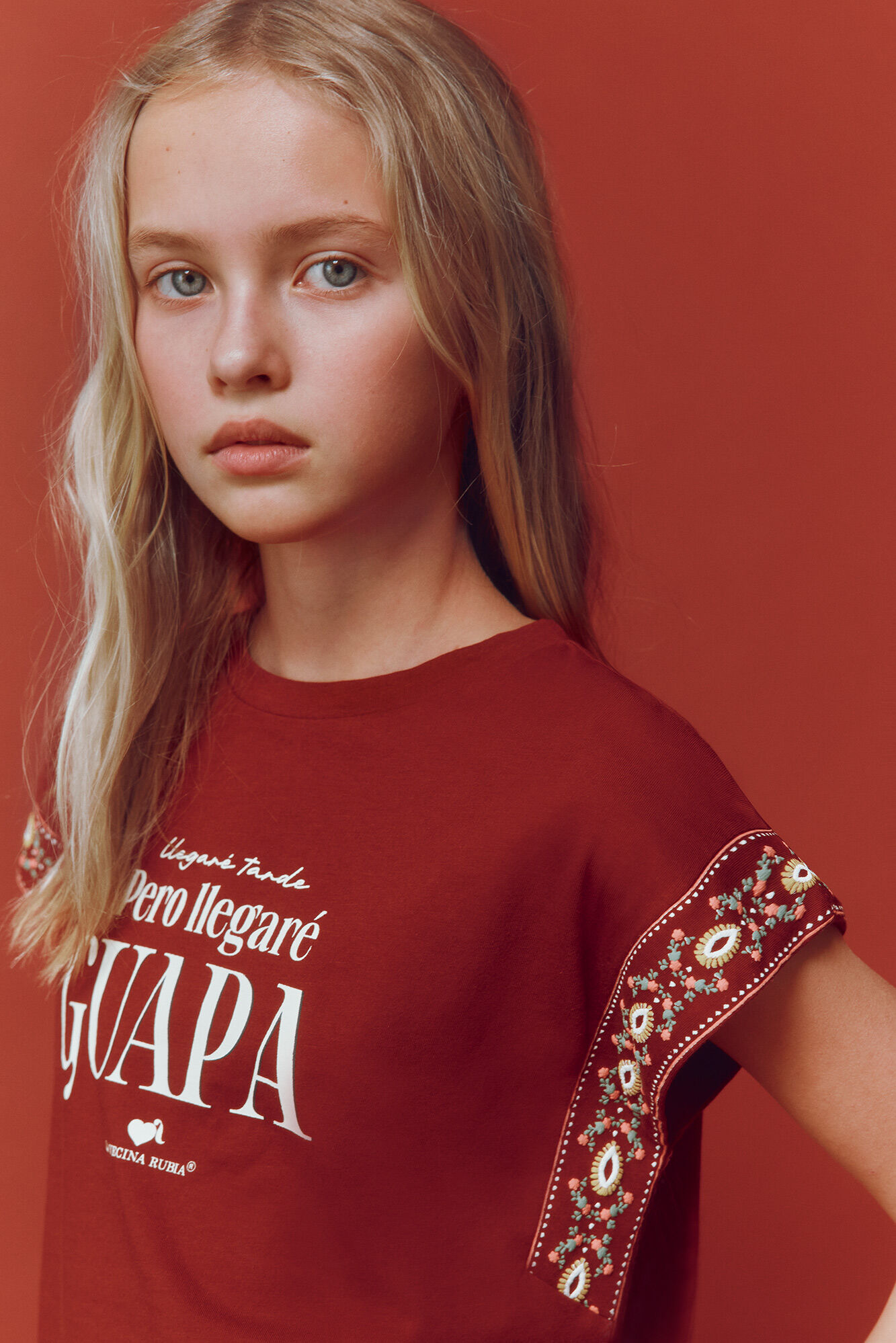 Springfield Kids Playera "Llegar&eacute; tarde, pero llegar&eacute; guapa"