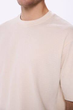 Springfield Playera textura blanco