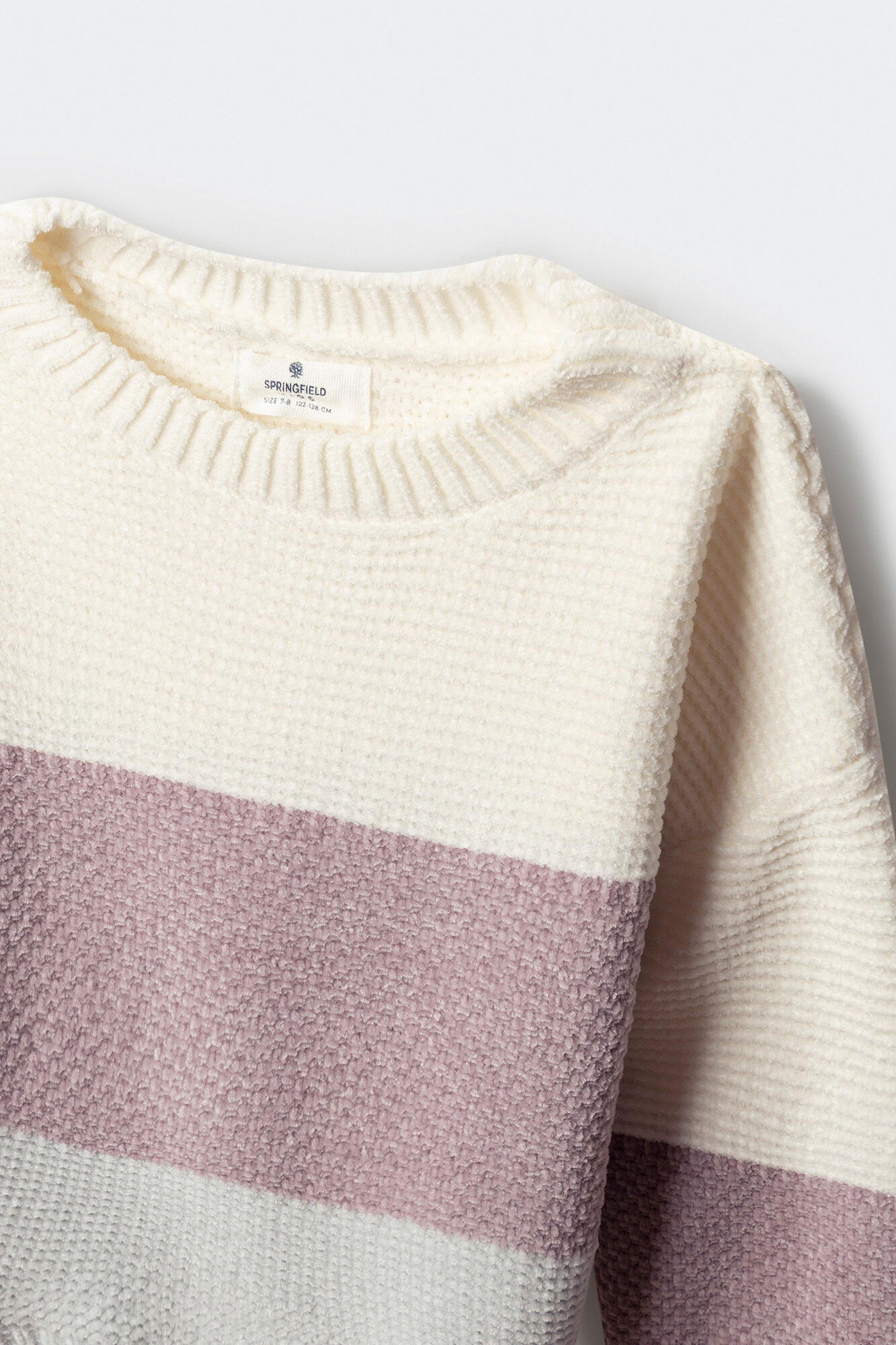 Springfield Kids Jersey de ni&ntilde;a de rayas .