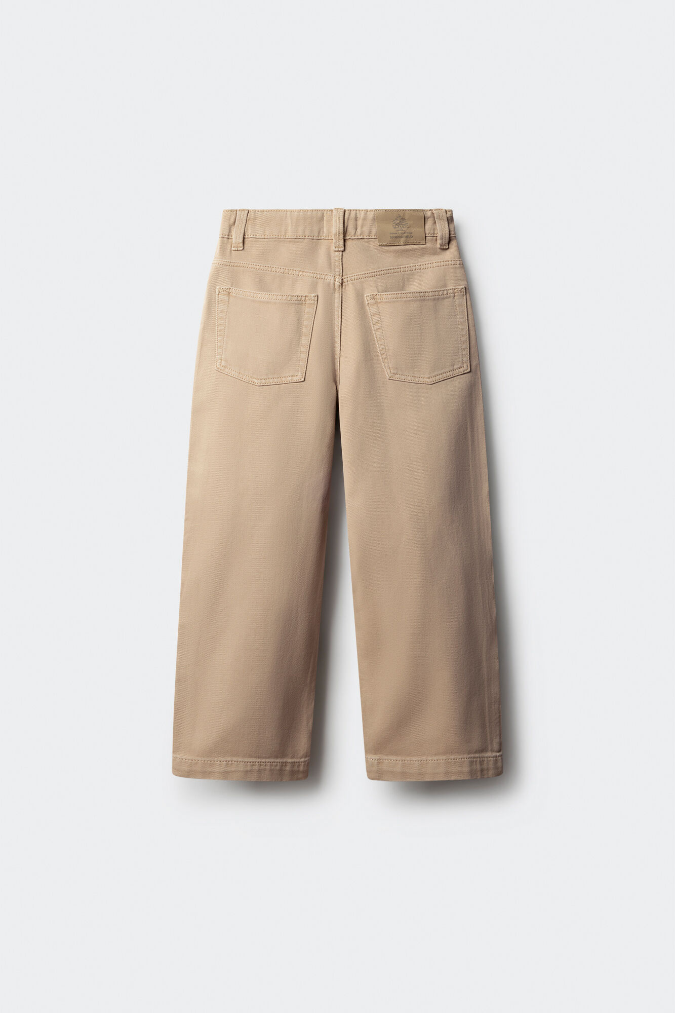 Springfield Kids Pantal&oacute;n 5 bolsilos ancho ni&ntilde;o beige