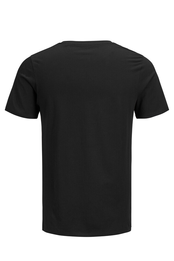 Jack & Jones Playera estándar fit negro