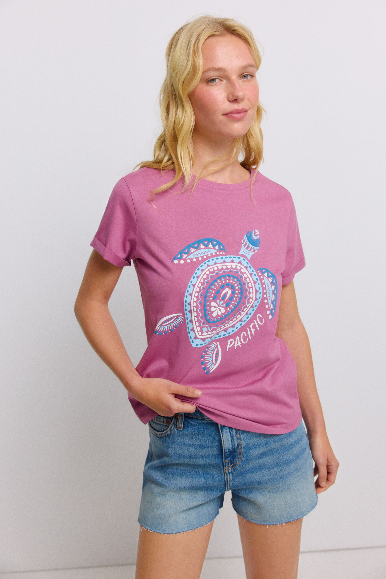 Springfield Playera de manga corta "waves"