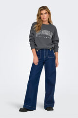 Springfield Sudadera de cuello redondo azul tinta