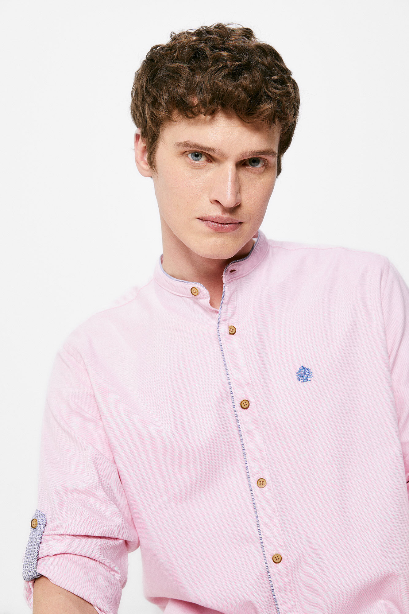 Springfield Camisa estructura mao rosa