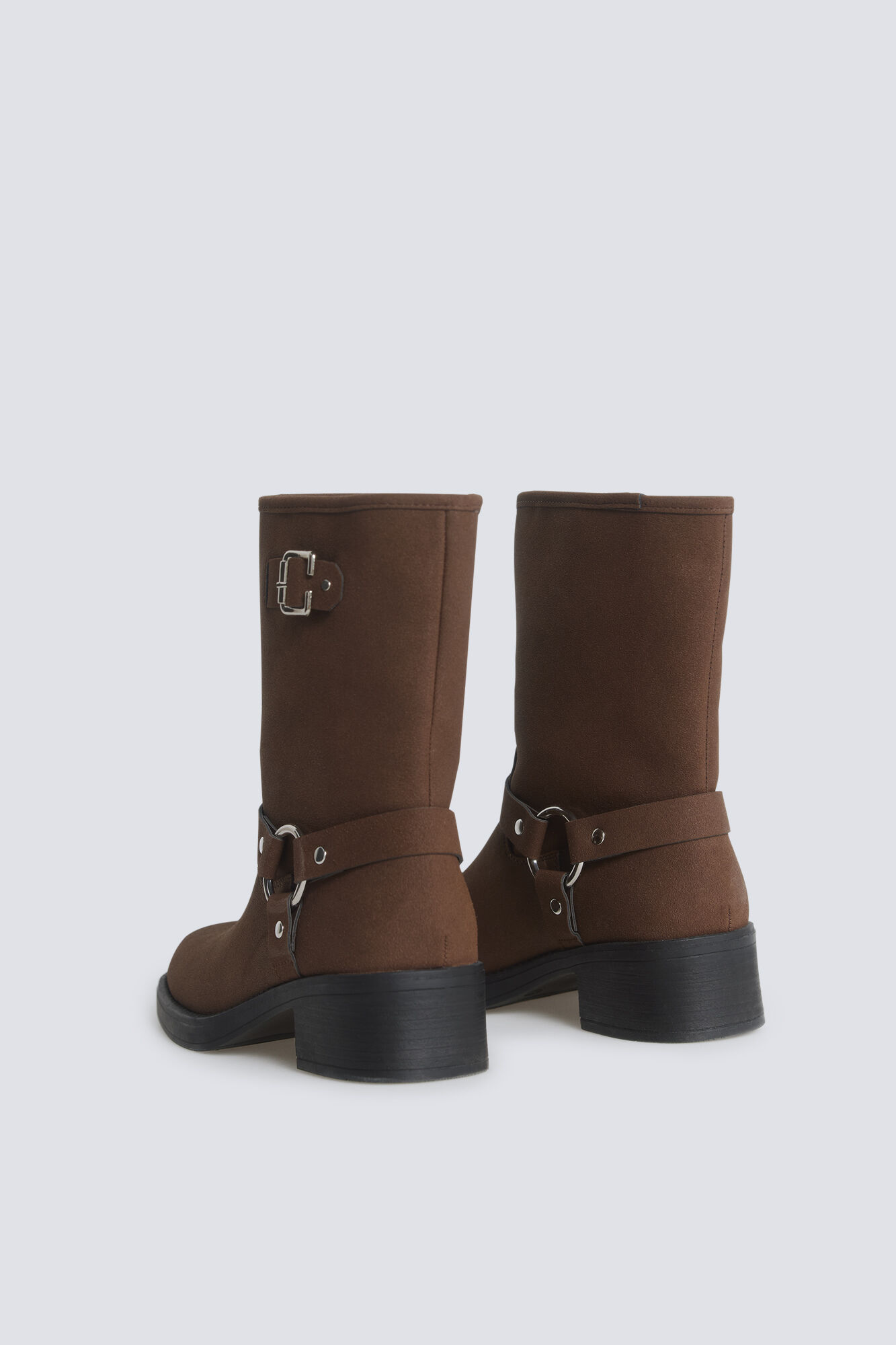 Springfield Bota biker marr&oacute;n caf&eacute;