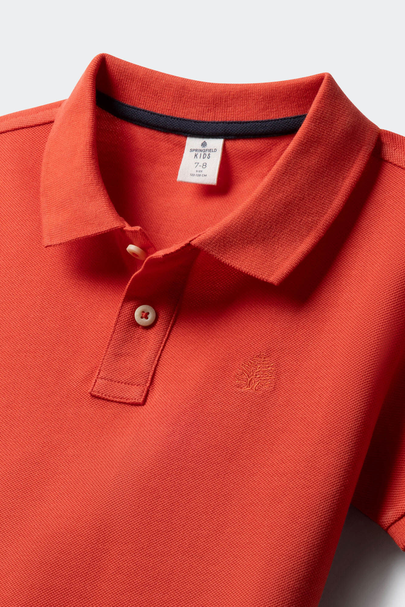 Springfield Kids Polo basico ni&ntilde;o coral