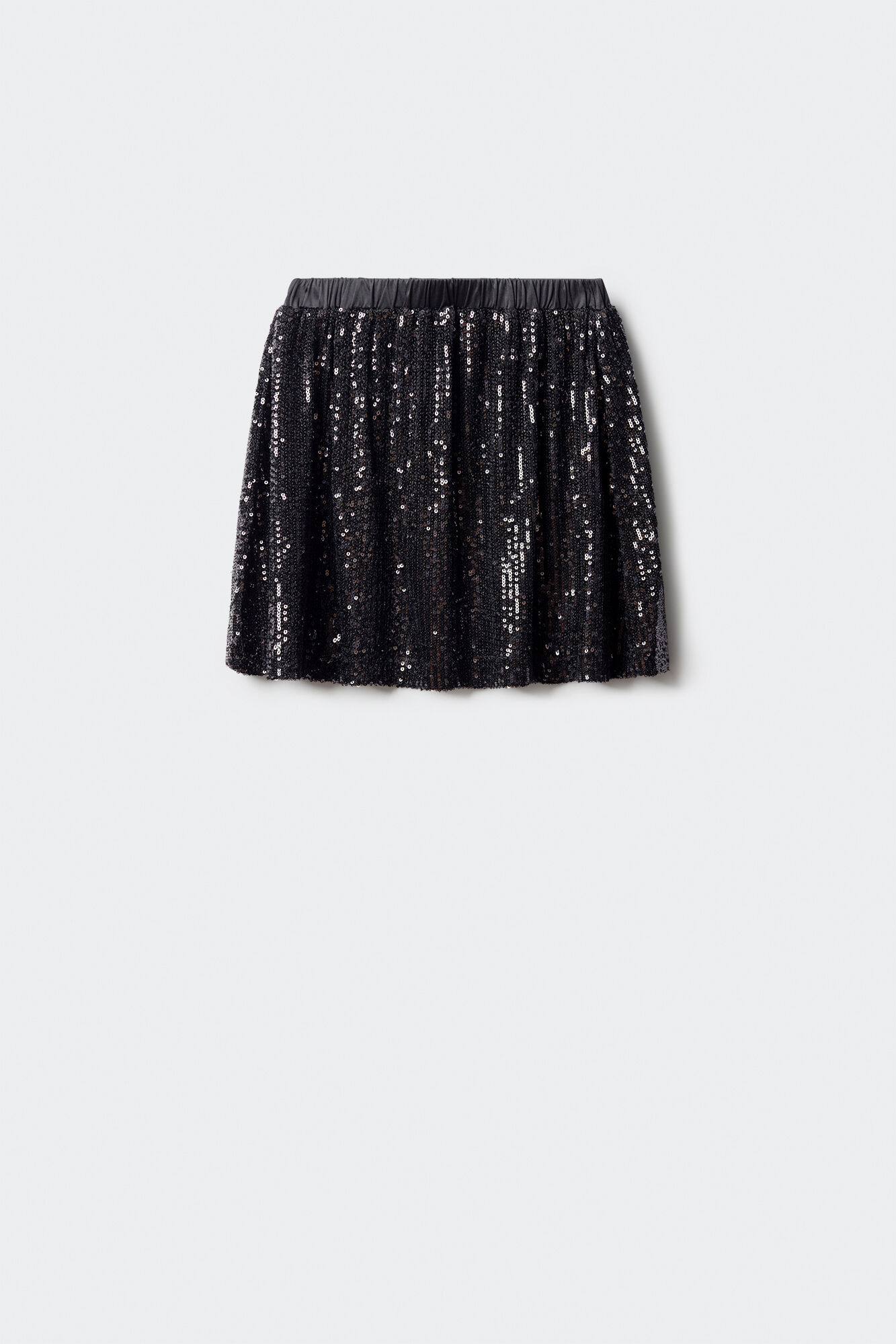 Springfield Kids Falda de lentejuelas de ni&ntilde;a negro