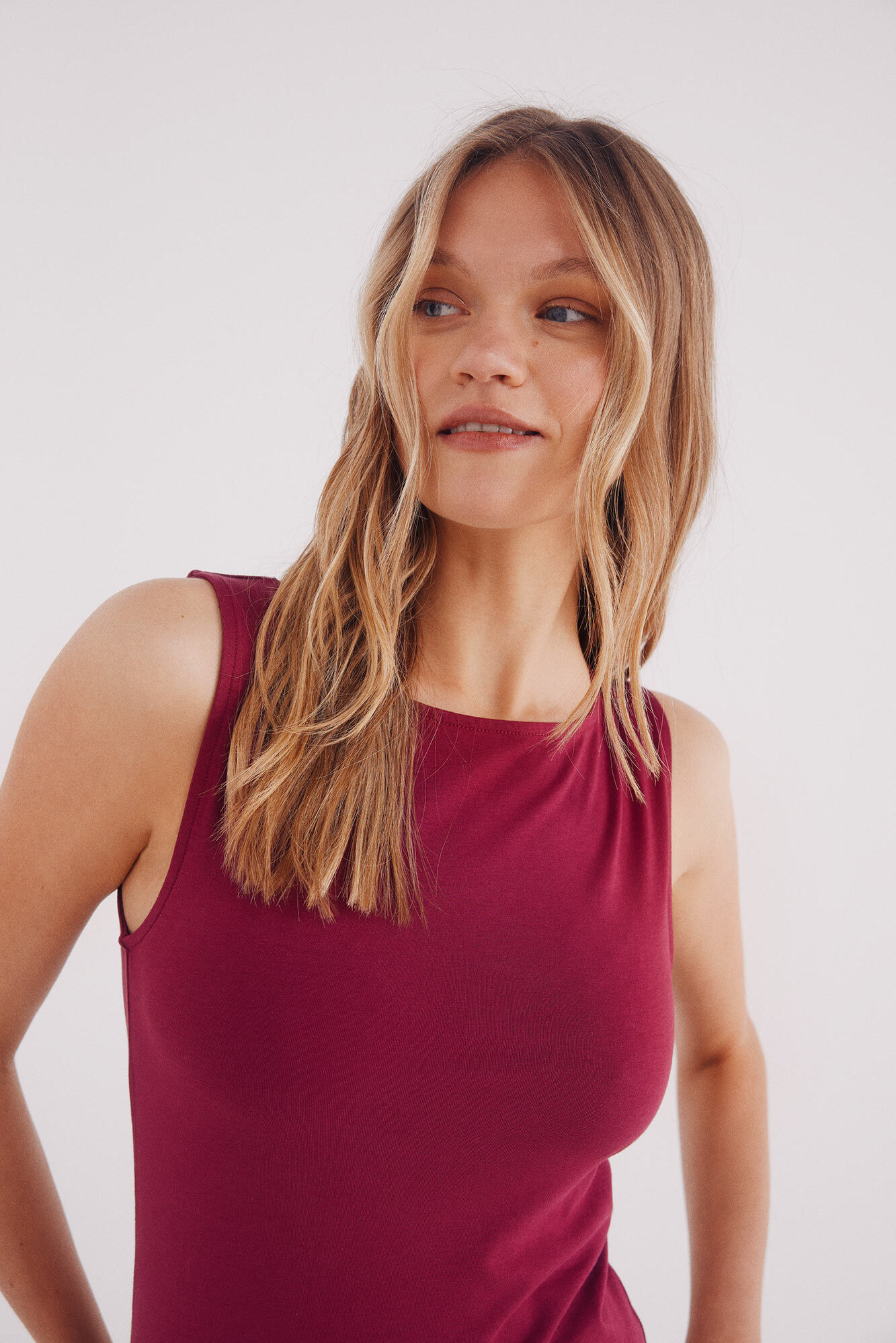 Springfield Playera escote barca algod&oacute;n