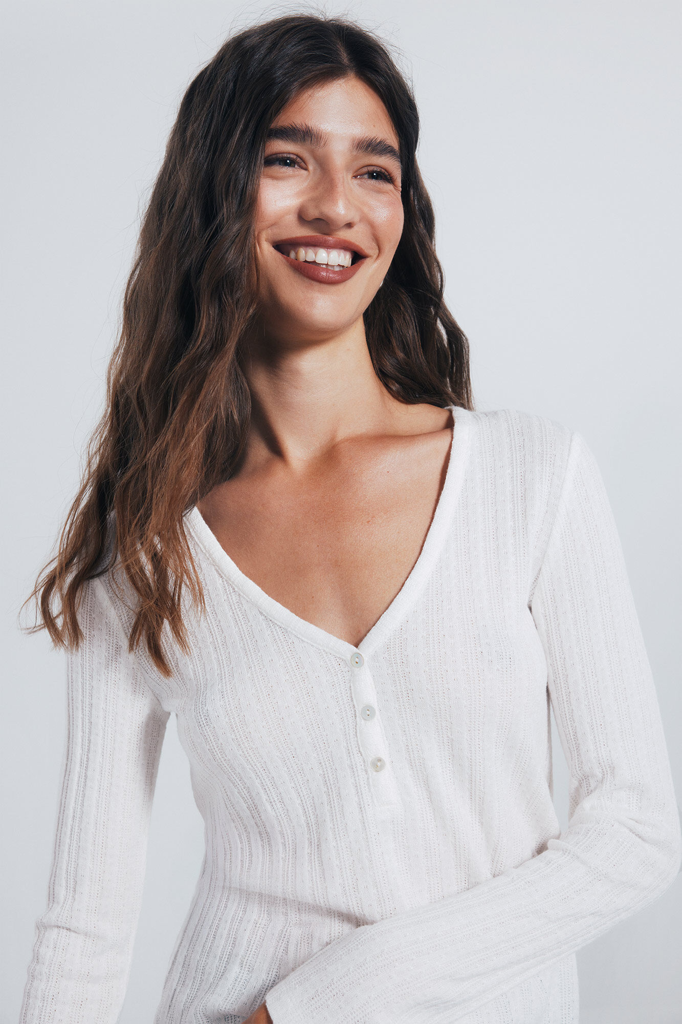 Springfield Playera tejido con corte Baker