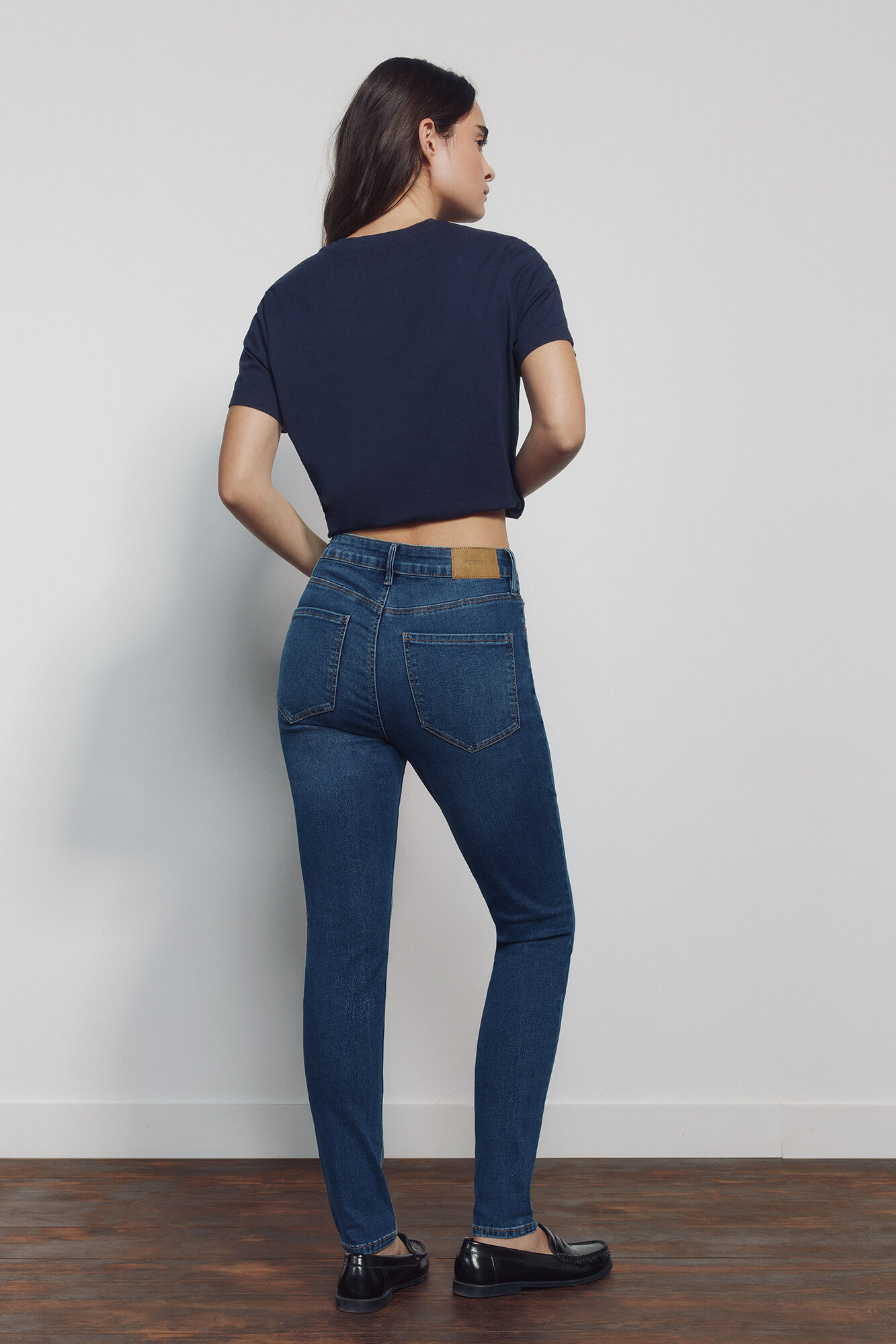Springfield Jeans skinny azul