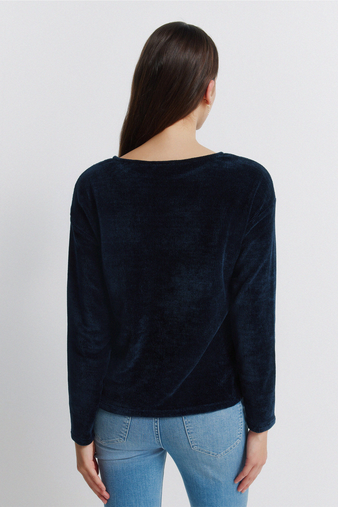 Springfield Playera con tachuelas marino