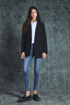 Springfield Jeans Skinny Push up azul