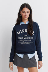 Springfield Sudadera "Mindful" marino