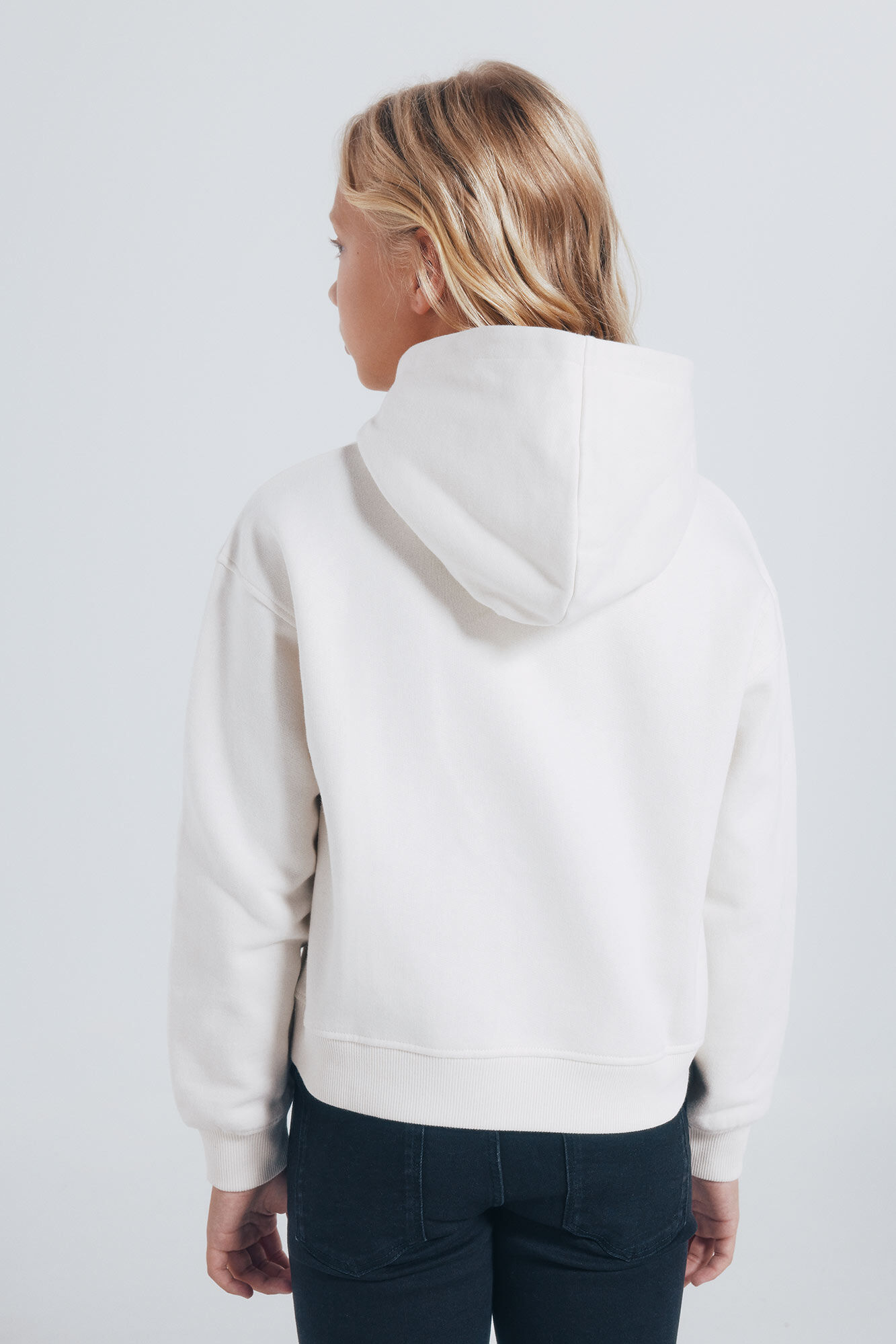 Springfield Kids Sudadera rayo ni&ntilde;a. blanco