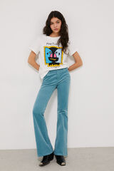 Springfield Playera "Pink Floyd" natural