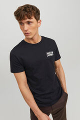 Springfield Playera estándar fit negro