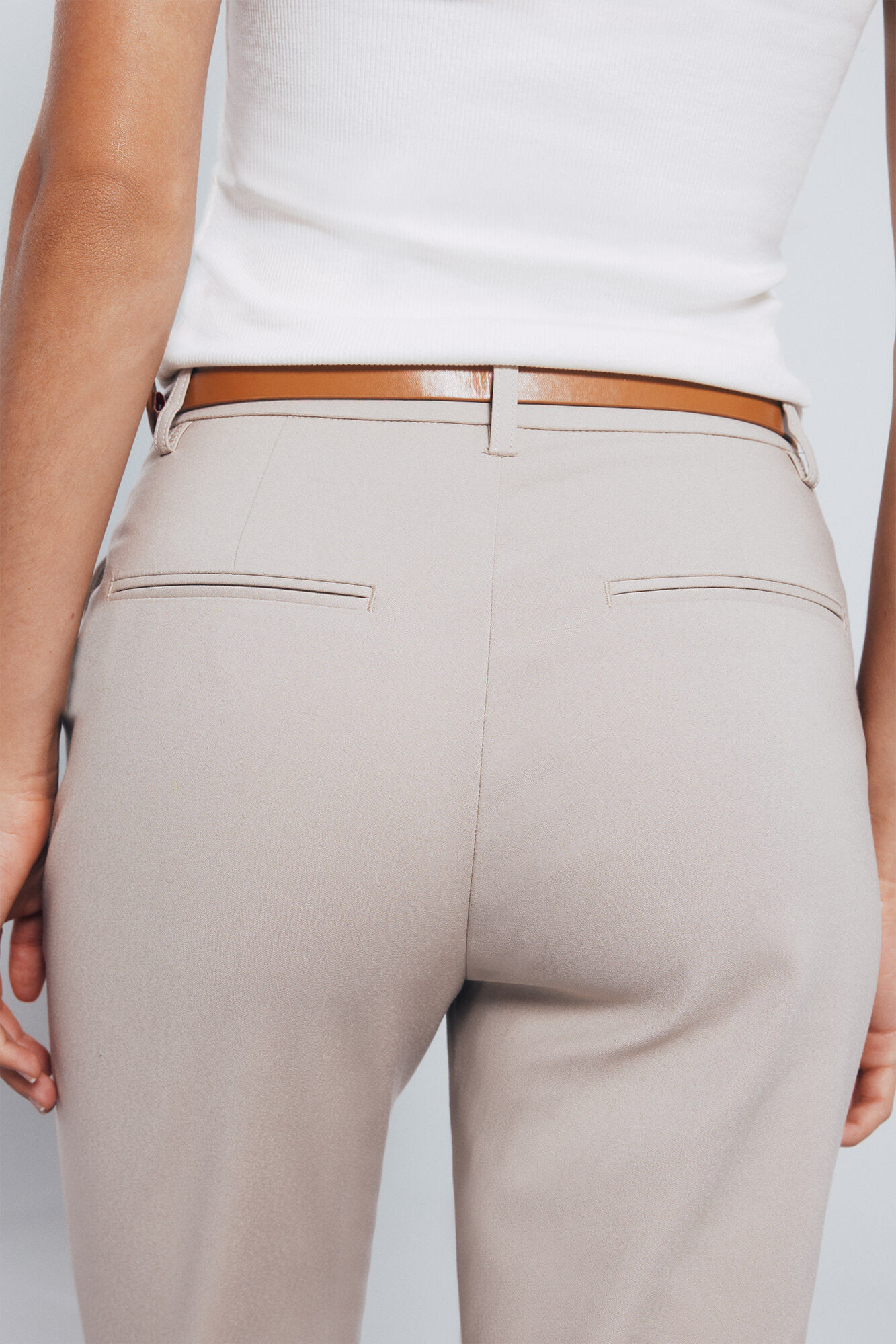 Springfield Pantal&oacute;n chino recto beige
