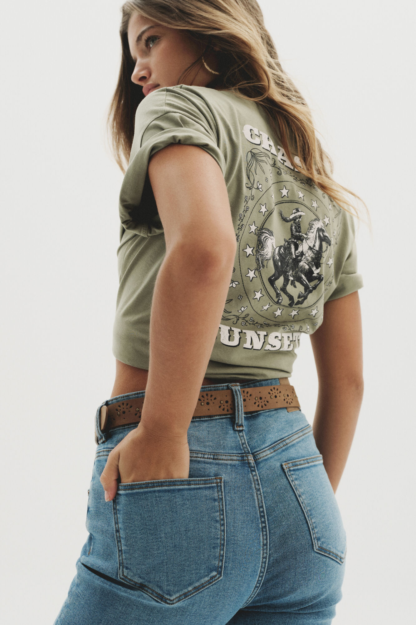 Springfield Playera gr&aacute;fica western