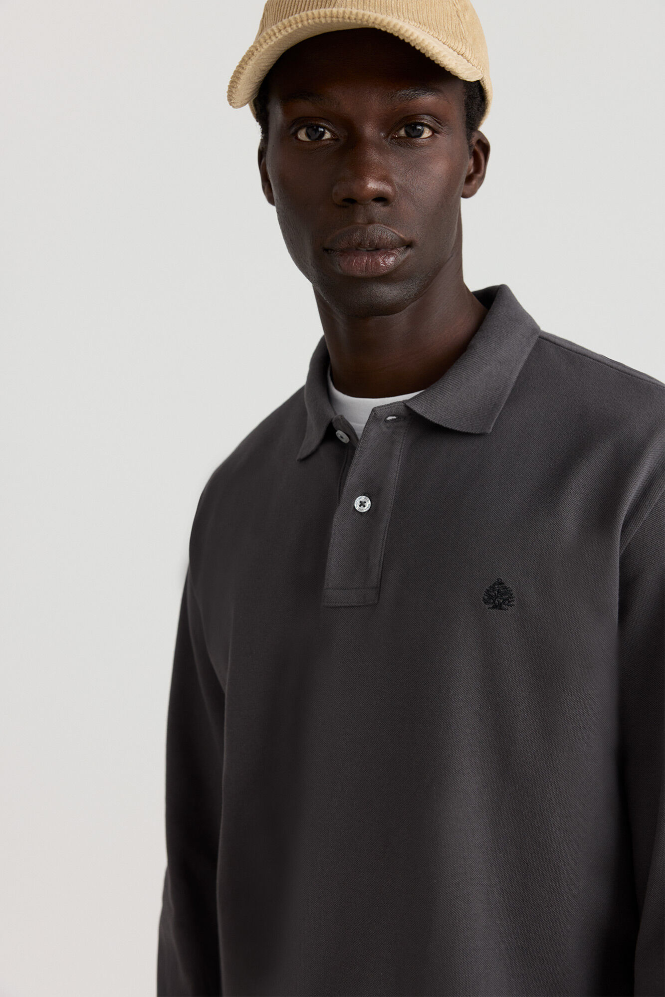 Springfield Polo de piqu&eacute; de manga larga regular fit
