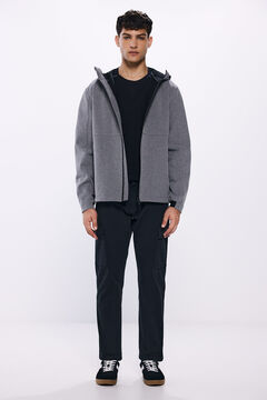 Springfield Parka técnica shoftshell gris
